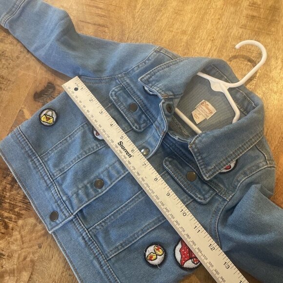 Disney Collection by Tutu Couture Sz 2T Denim Minnie Mouse Jacket - Picture 7 of 8